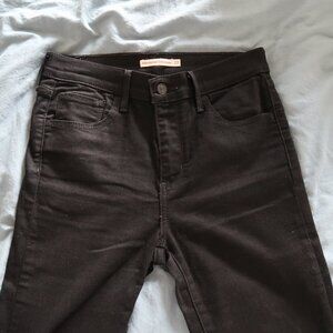 Levi’s 270 Super Skinny Jeans Women’s High Rise Black Hyperstretch SIZE27